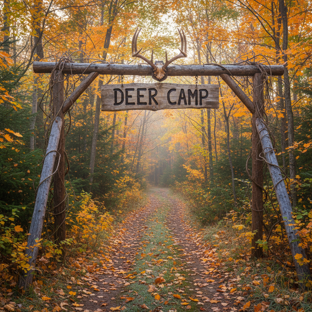 Sample DeerCamp sign